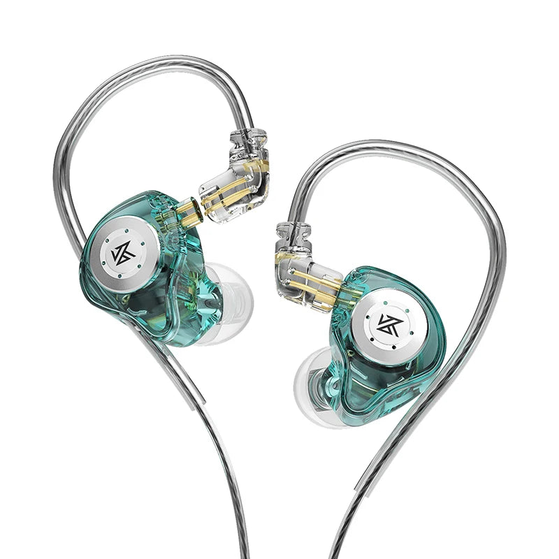 KZ EDX PRO Fones De Ouvido Dinâmicos HIFI Baixo com microfone