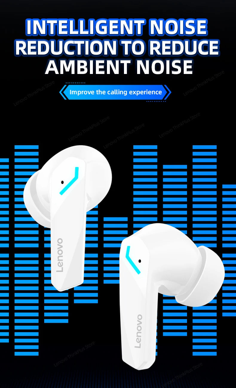 Fone De Ouvido Bluetooth Original Lenovo Gm2 Tws Lançamento