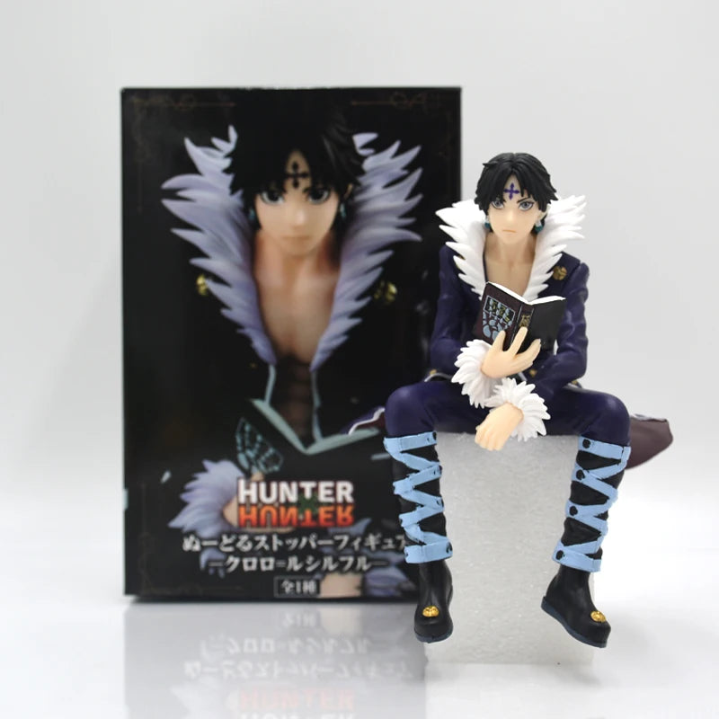 Figura Hunter x Hunter 13cm – Gon, Kurapika, Alluka e Chrollo | Colecionáveis Anime em PVC para Presente ou Decoração
