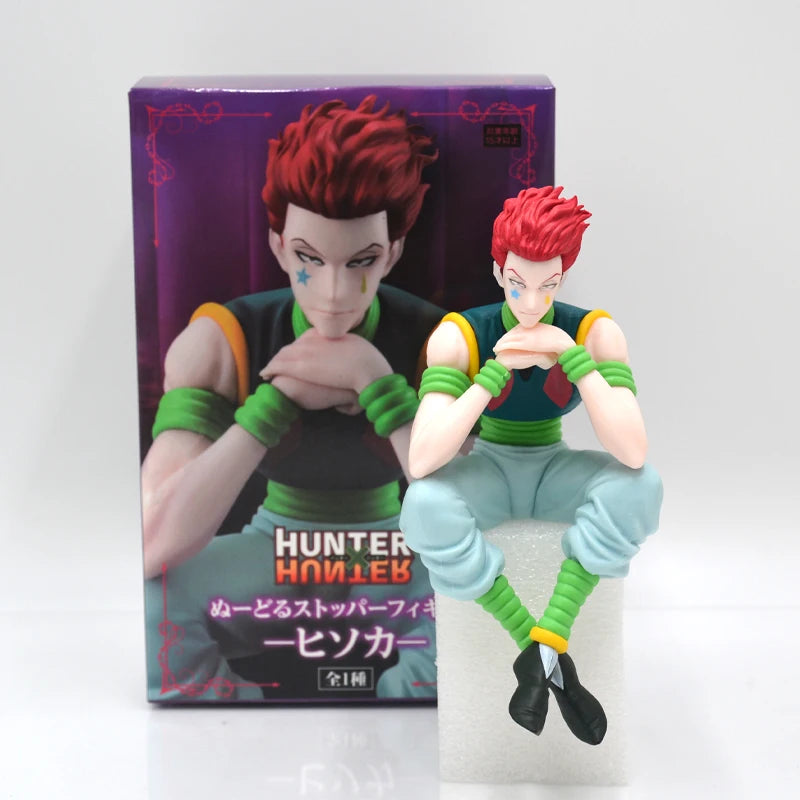 Figura Hunter x Hunter 13cm – Gon, Kurapika, Alluka e Chrollo | Colecionáveis Anime em PVC para Presente ou Decoração