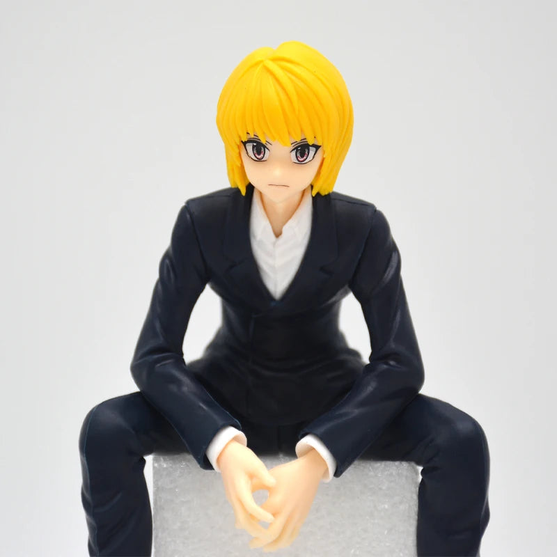 Figura Hunter x Hunter 13cm – Gon, Kurapika, Alluka e Chrollo | Colecionáveis Anime em PVC para Presente ou Decoração