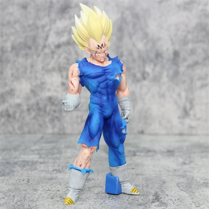 Figura Majin Vegeta Dragon Ball Z – 20cm | Colecionável PVC Super Saiyajin para Presentes e Decoração