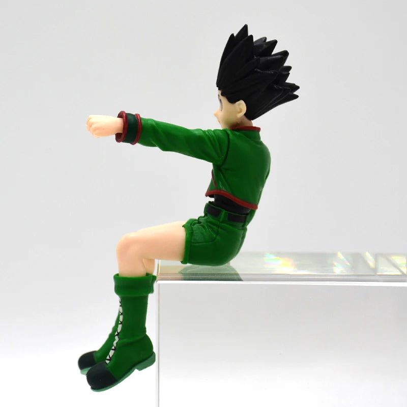 Figura Hunter x Hunter 13cm – Gon, Kurapika, Alluka e Chrollo | Colecionáveis Anime em PVC para Presente ou Decoração
