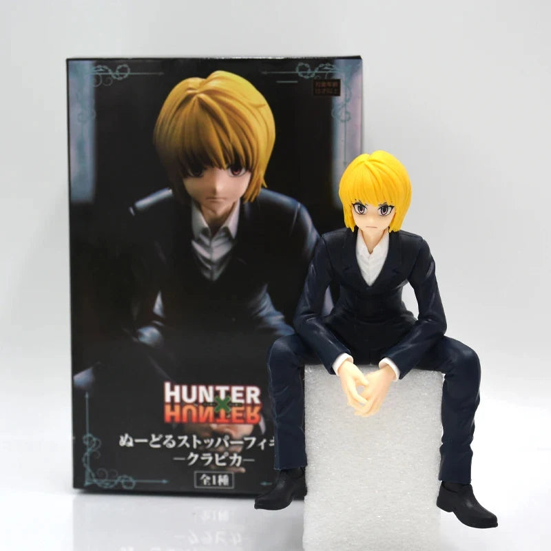 Figura Hunter x Hunter 13cm – Gon, Kurapika, Alluka e Chrollo | Colecionáveis Anime em PVC para Presente ou Decoração