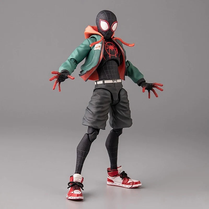 Homem Aranha Action Figure Miles Morales Aranha Verso