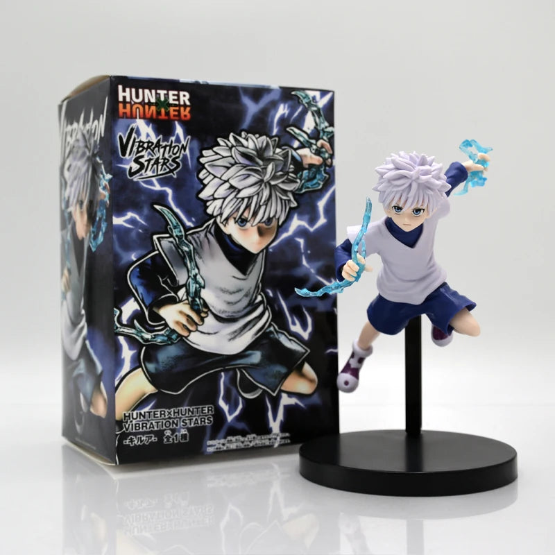 Figura Hunter x Hunter 13cm – Gon, Kurapika, Alluka e Chrollo | Colecionáveis Anime em PVC para Presente ou Decoração