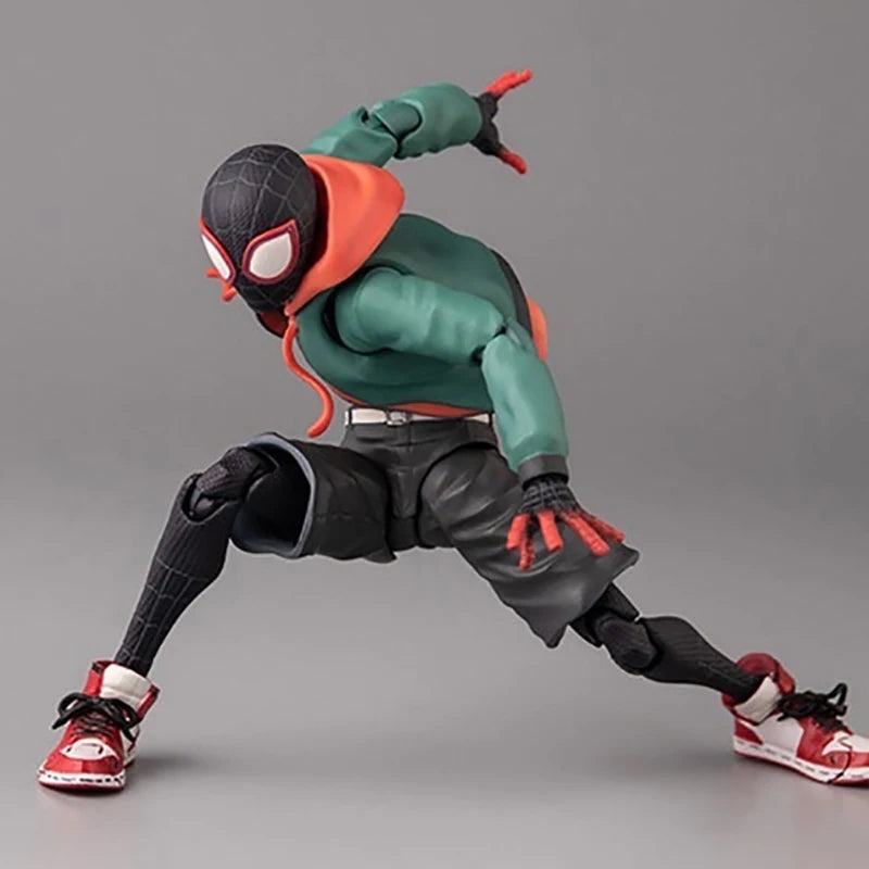 Homem Aranha Action Figure Miles Morales Aranha Verso