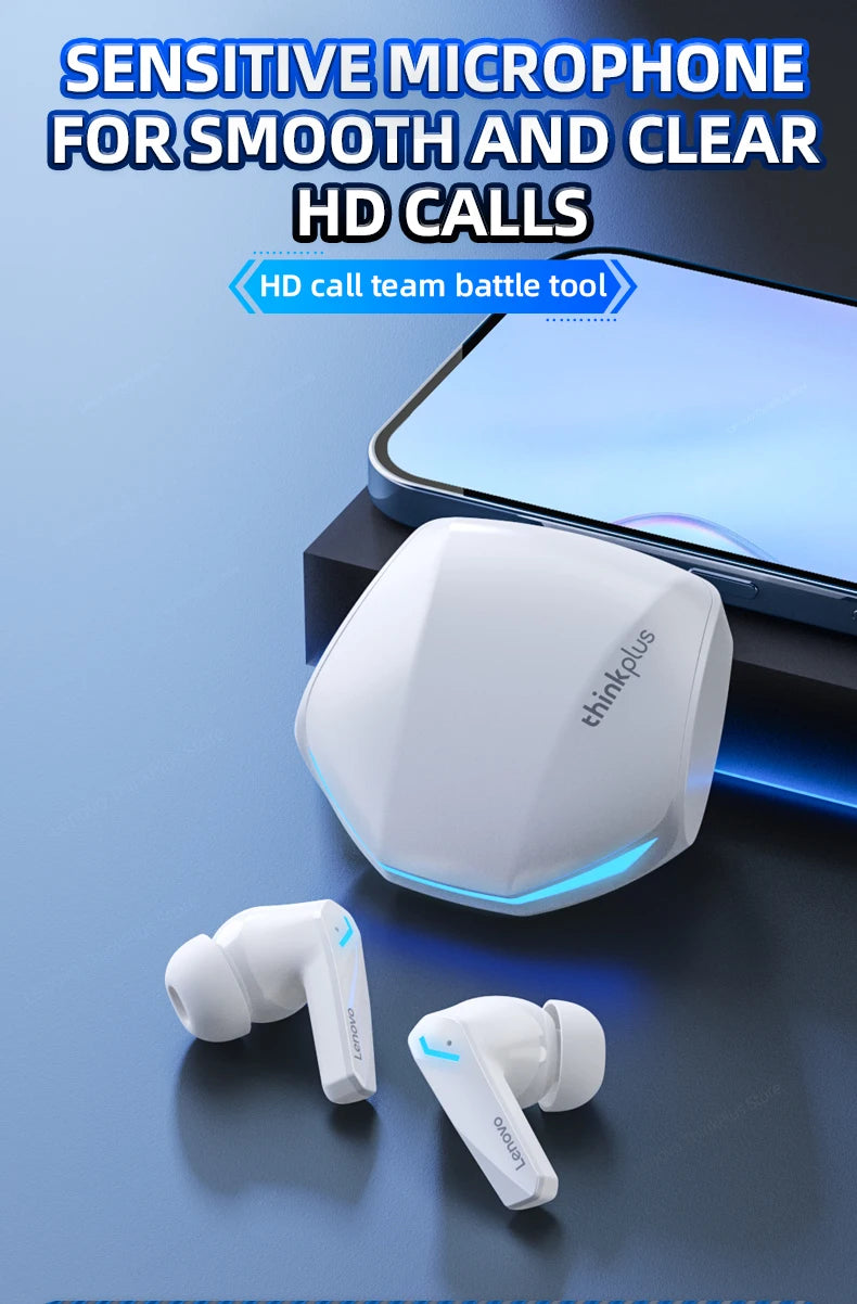 Fone De Ouvido Bluetooth Original Lenovo Gm2 Tws Lançamento