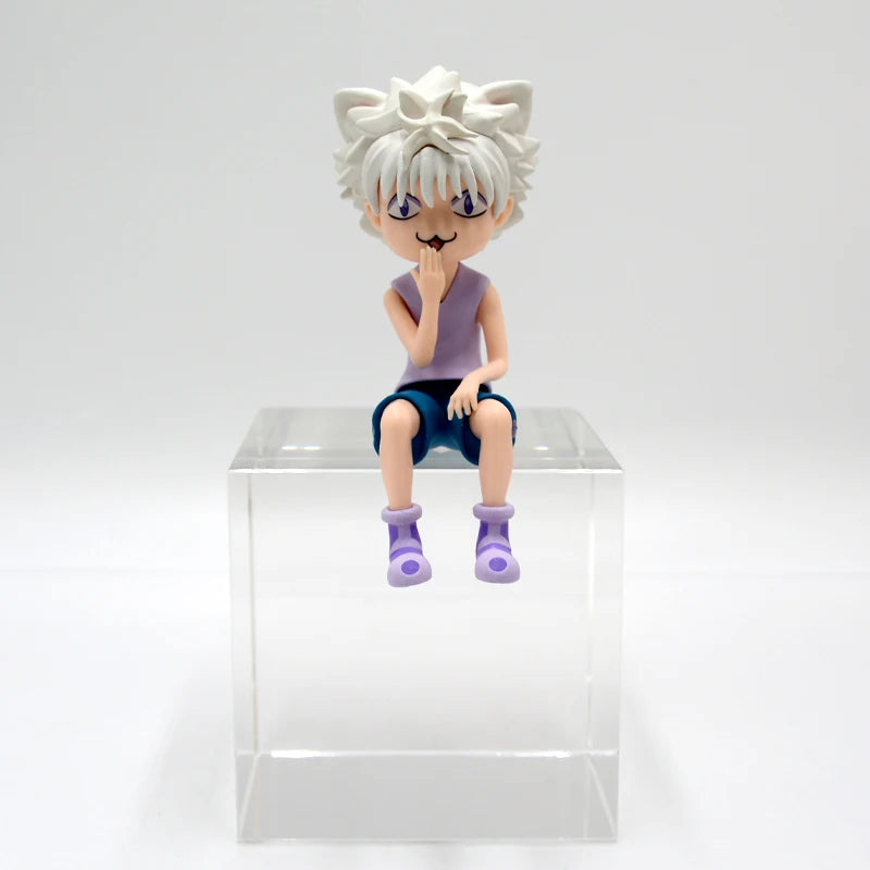 Figura Hunter x Hunter 13cm – Gon, Kurapika, Alluka e Chrollo | Colecionáveis Anime em PVC para Presente ou Decoração