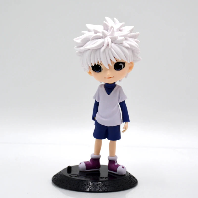 Figura Hunter x Hunter 13cm – Gon, Kurapika, Alluka e Chrollo | Colecionáveis Anime em PVC para Presente ou Decoração