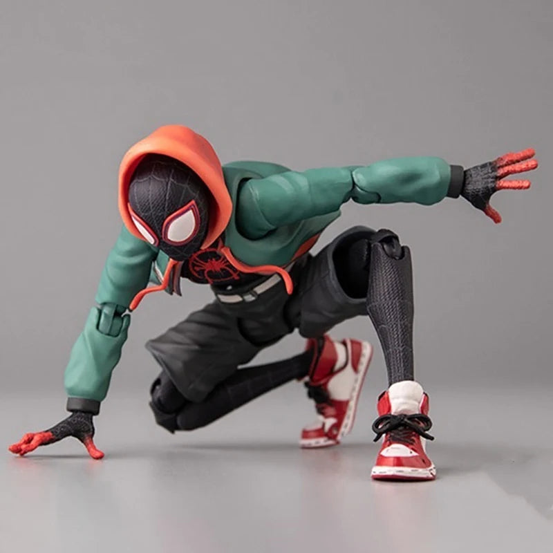 Homem Aranha Action Figure Miles Morales Aranha Verso