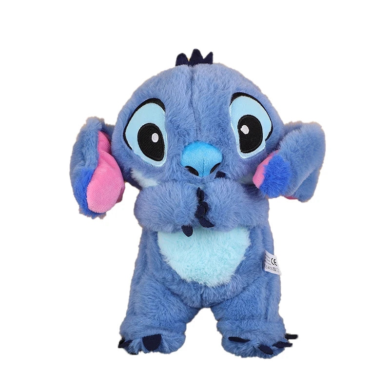 Pelúcia Stitch Rosa com Luz e Música – Brinquedo Kawaii Infantil para Dormir | Presente Fofo para Crianças
