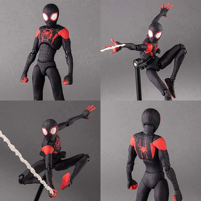 Homem Aranha Action Figure Miles Morales Aranha Verso
