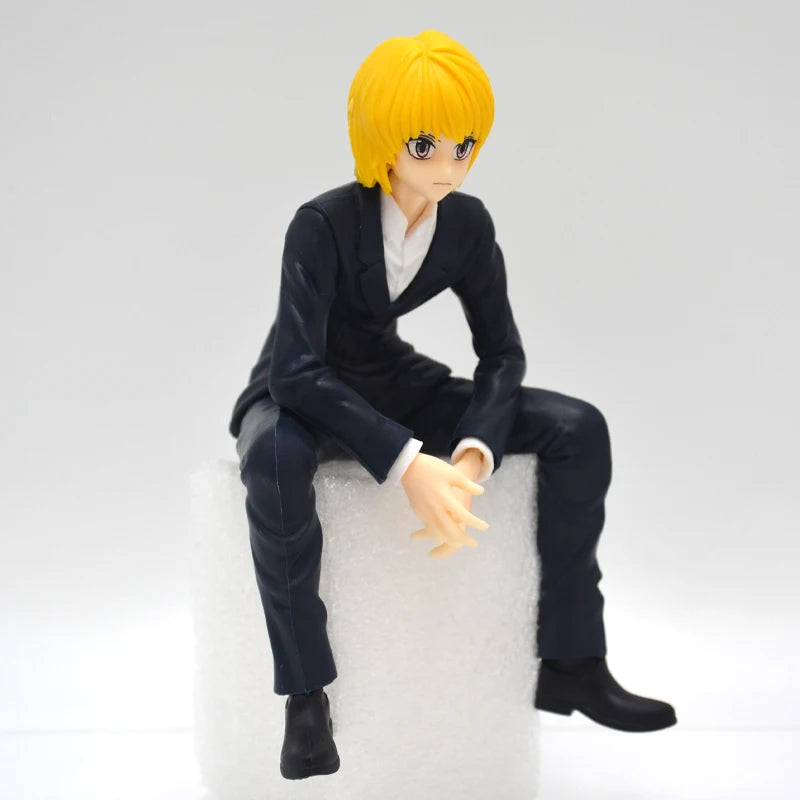 Figura Hunter x Hunter 13cm – Gon, Kurapika, Alluka e Chrollo | Colecionáveis Anime em PVC para Presente ou Decoração