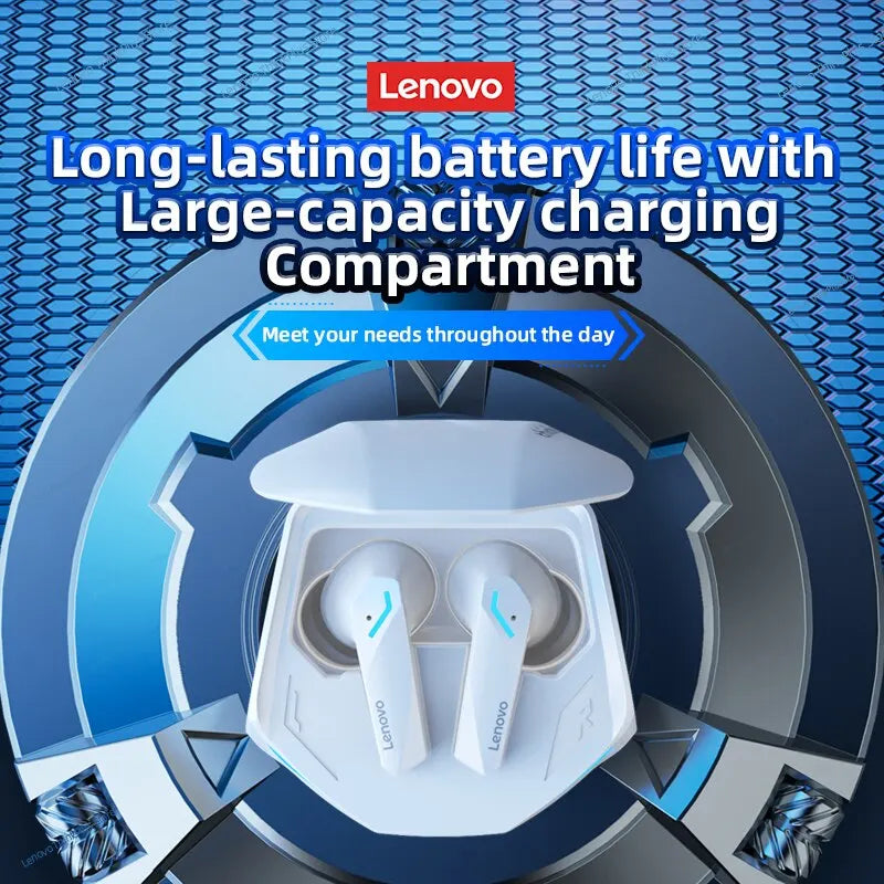 Fone De Ouvido Bluetooth Original Lenovo Gm2 Tws Lançamento