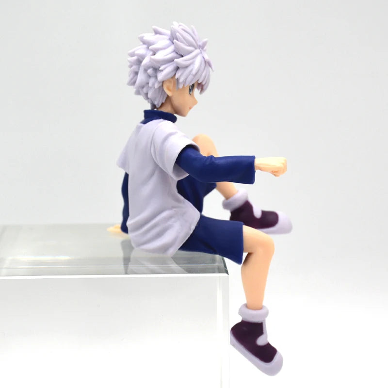 Figura Hunter x Hunter 13cm – Gon, Kurapika, Alluka e Chrollo | Colecionáveis Anime em PVC para Presente ou Decoração