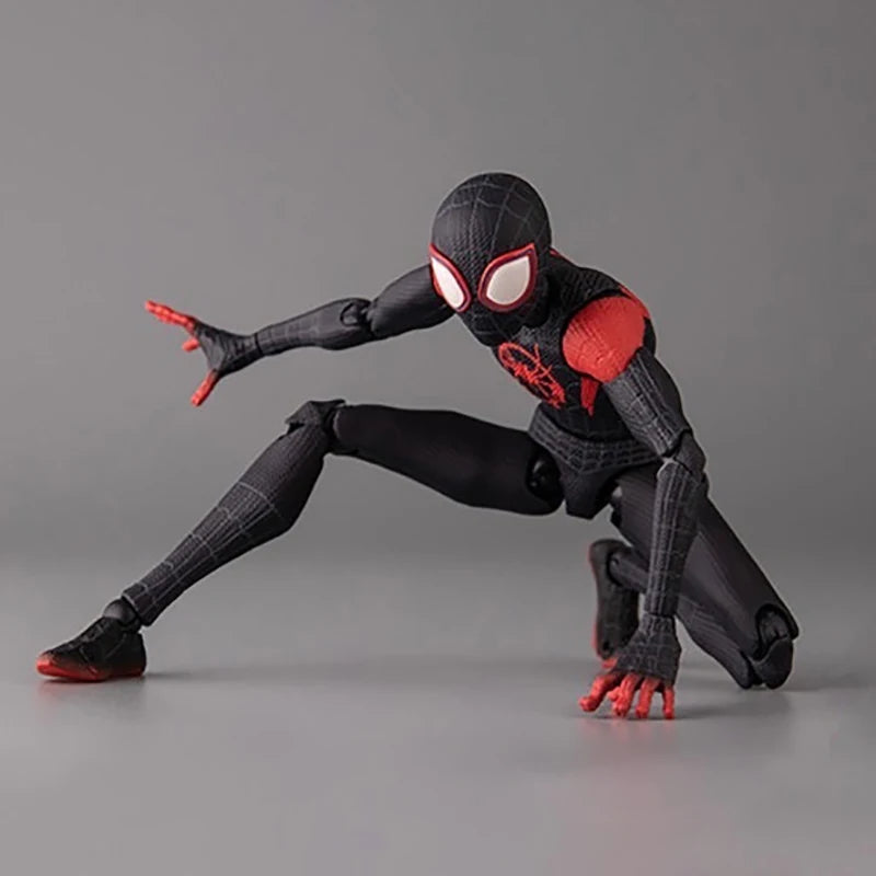 Homem Aranha Action Figure Miles Morales Aranha Verso