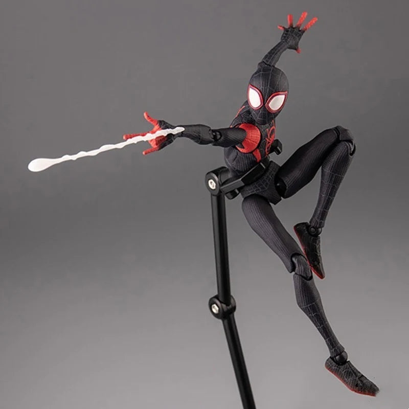 Homem Aranha Action Figure Miles Morales Aranha Verso