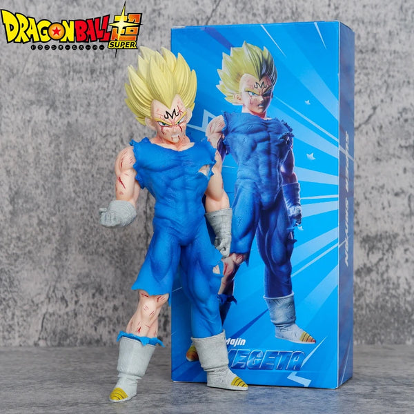 Figura Majin Vegeta Dragon Ball Z – 20cm | Colecionável PVC Super Saiyajin para Presentes e Decoração