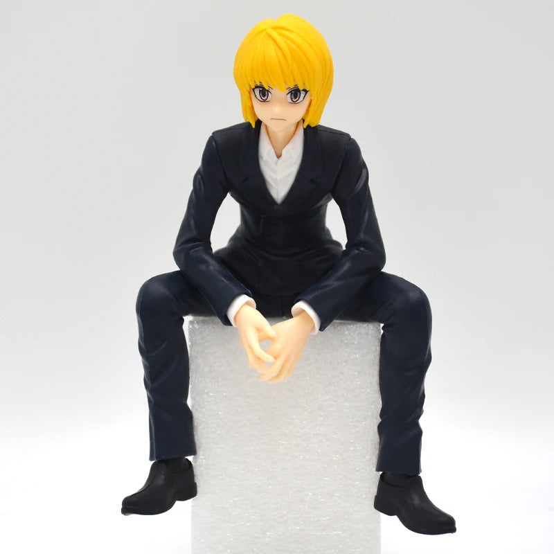 Figura Hunter x Hunter 13cm – Gon, Kurapika, Alluka e Chrollo | Colecionáveis Anime em PVC para Presente ou Decoração