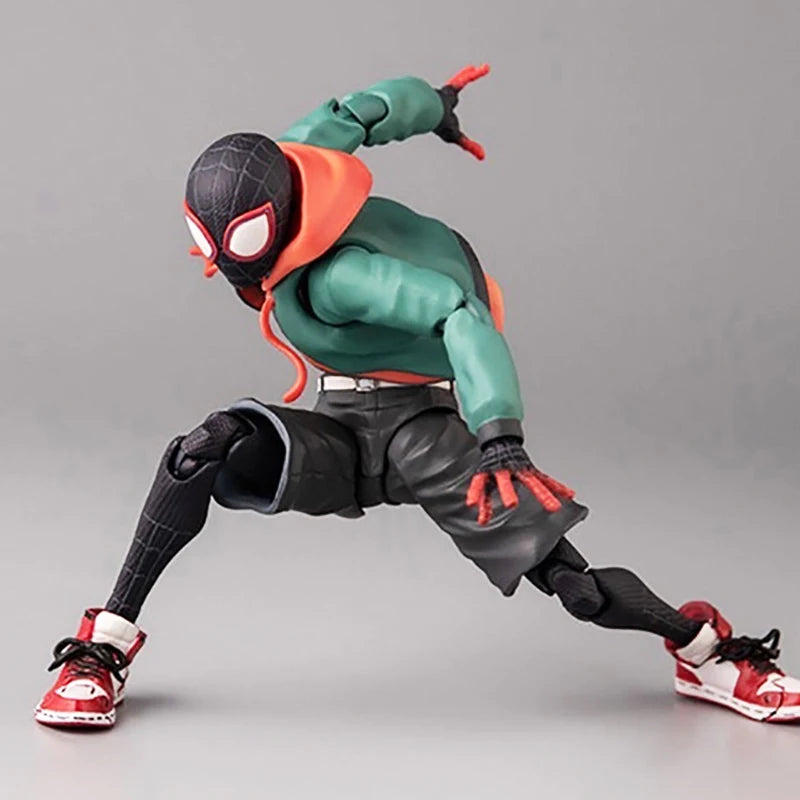 Homem Aranha Action Figure Miles Morales Aranha Verso