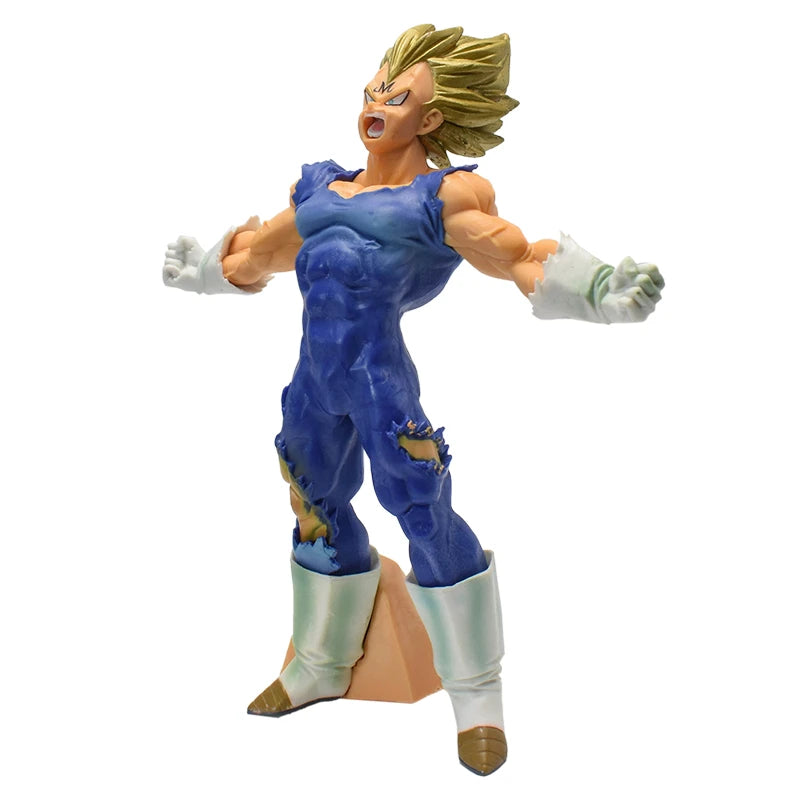 Figura Majin Vegeta Dragon Ball Z – 20cm | Colecionável PVC Super Saiyajin para Presentes e Decoração