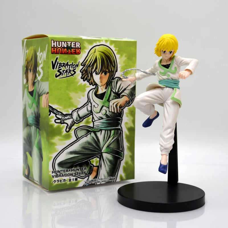 Figura Hunter x Hunter 13cm – Gon, Kurapika, Alluka e Chrollo | Colecionáveis Anime em PVC para Presente ou Decoração