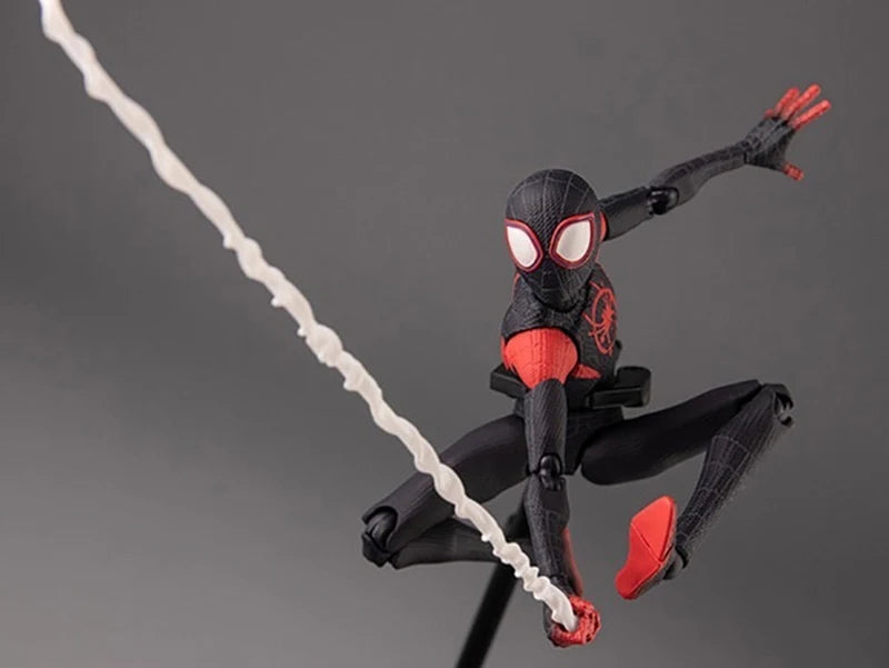 Homem Aranha Action Figure Miles Morales Aranha Verso