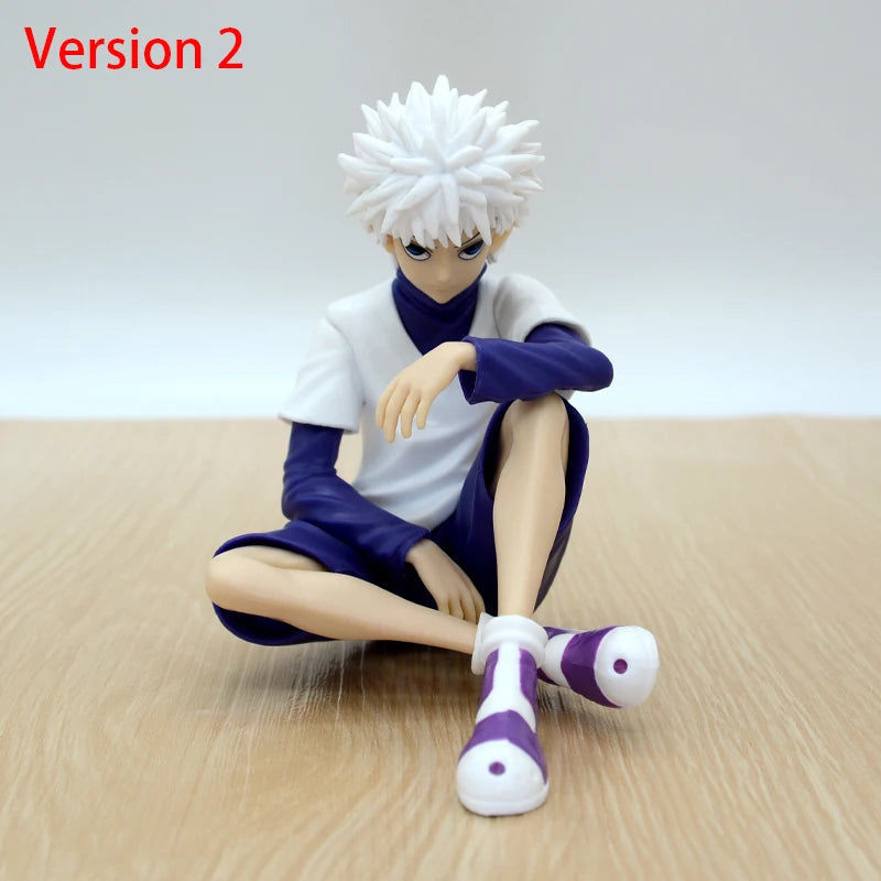 Figura Hunter x Hunter 13cm – Gon, Kurapika, Alluka e Chrollo | Colecionáveis Anime em PVC para Presente ou Decoração
