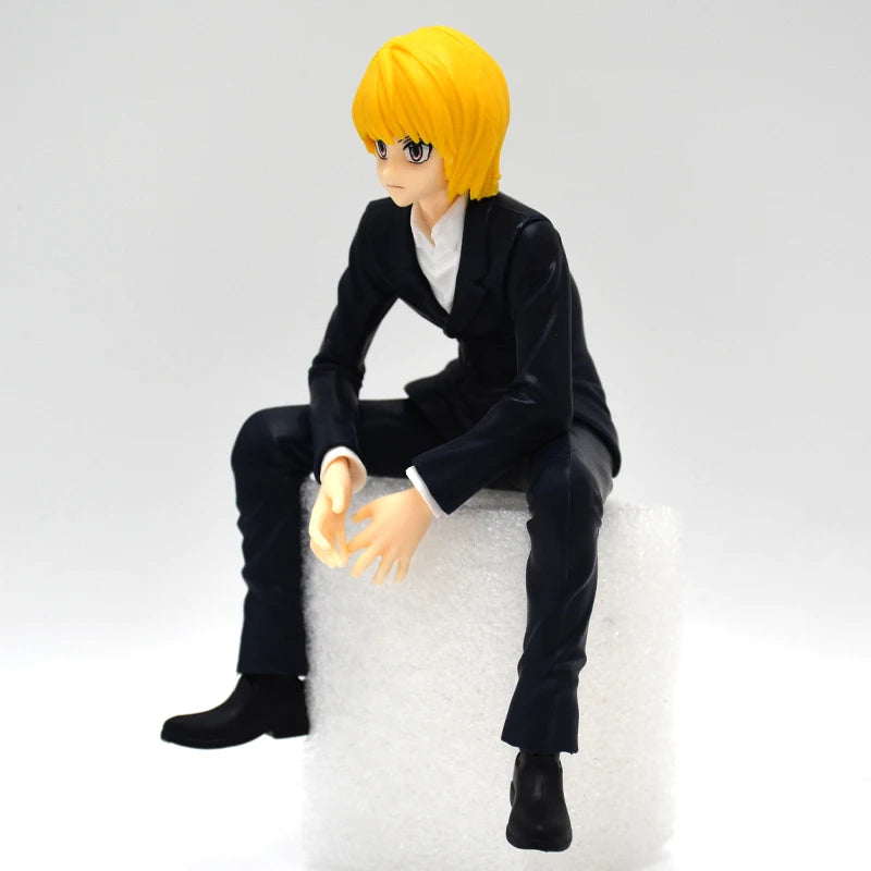 Figura Hunter x Hunter 13cm – Gon, Kurapika, Alluka e Chrollo | Colecionáveis Anime em PVC para Presente ou Decoração