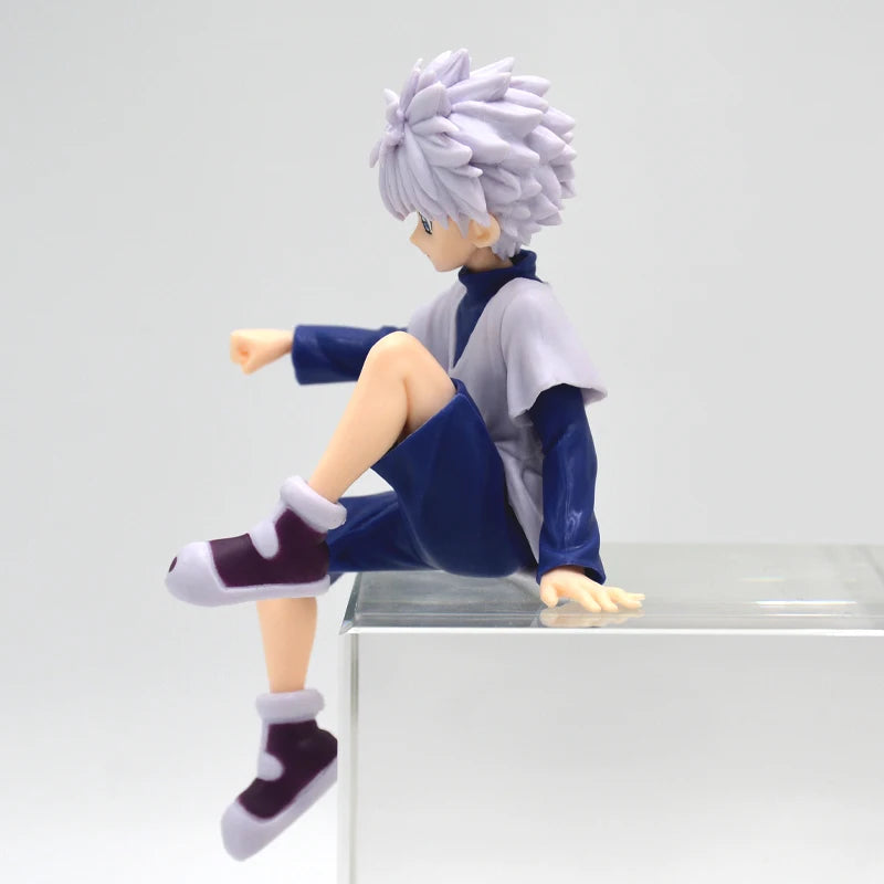 Figura Hunter x Hunter 13cm – Gon, Kurapika, Alluka e Chrollo | Colecionáveis Anime em PVC para Presente ou Decoração